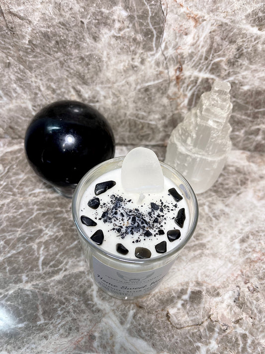 Home Sweet Home Crystal Intention Candle