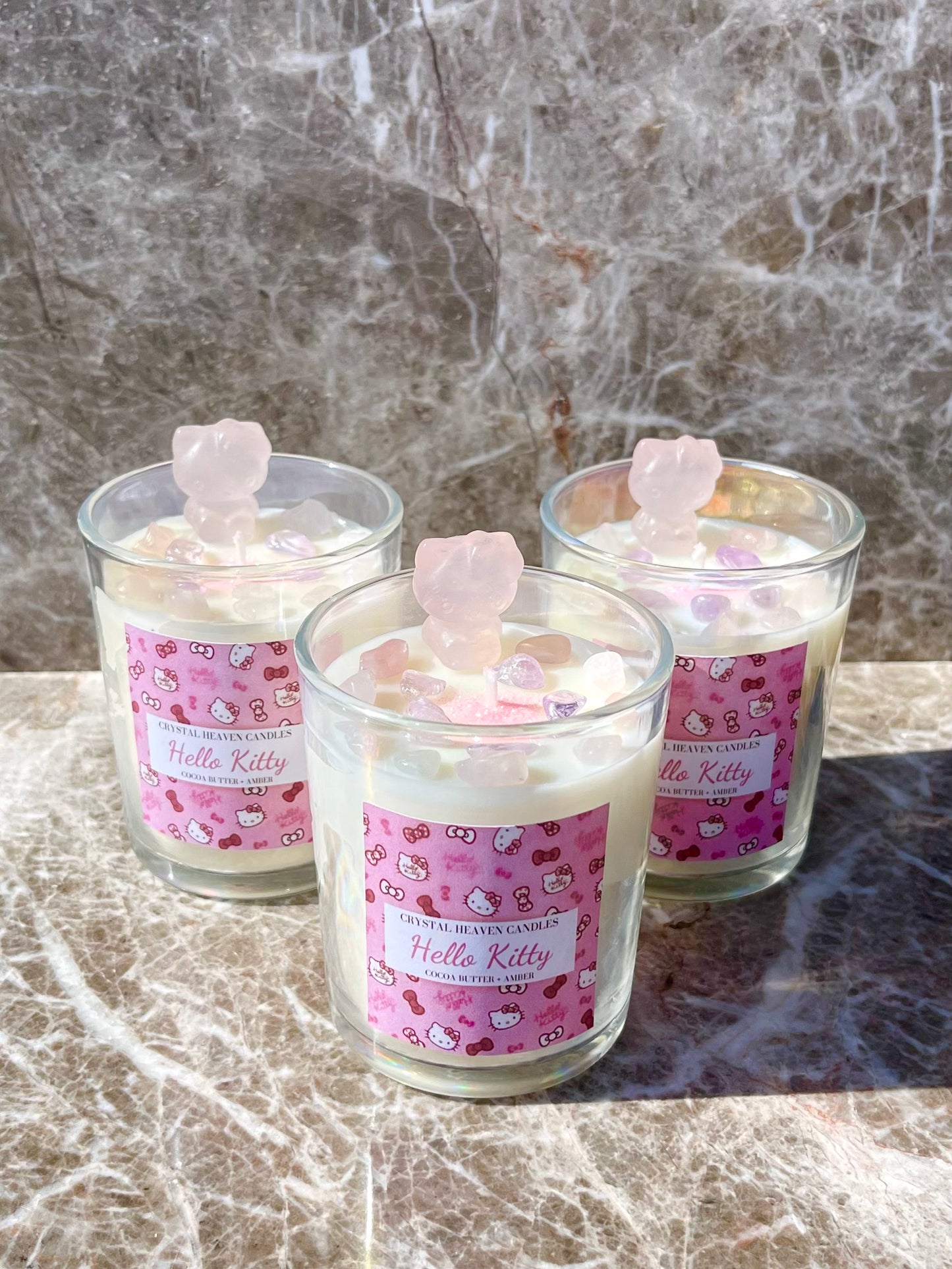 Hello Kitty Crystal Candle