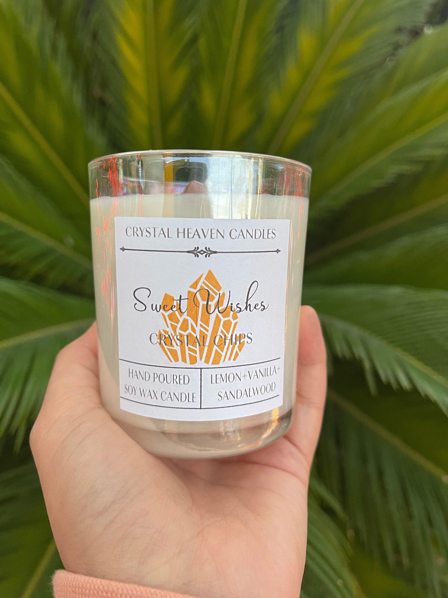 Sweet Wishes Crystal Chips Candle