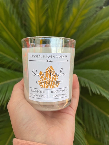 Sweet Wishes Crystal Chips Candle