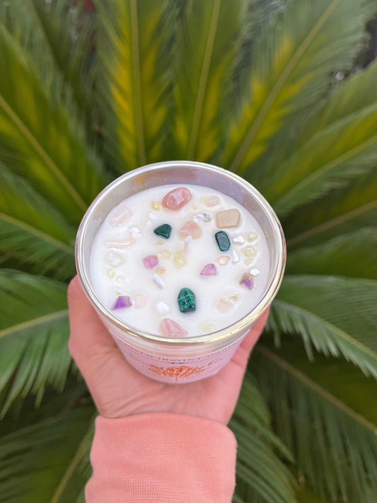 Sweet Wishes Crystal Chips Candle